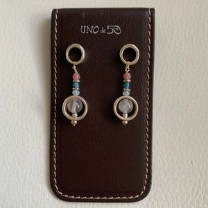 NWT! UNO de 50 Earrings "Energy +" PEN0639.